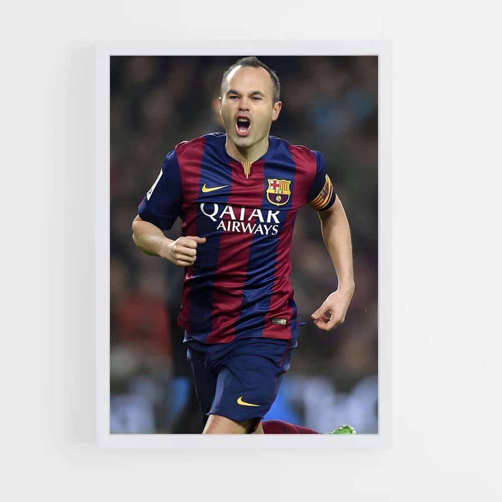 Poster L'Élan d'Iniesta (vue 3)